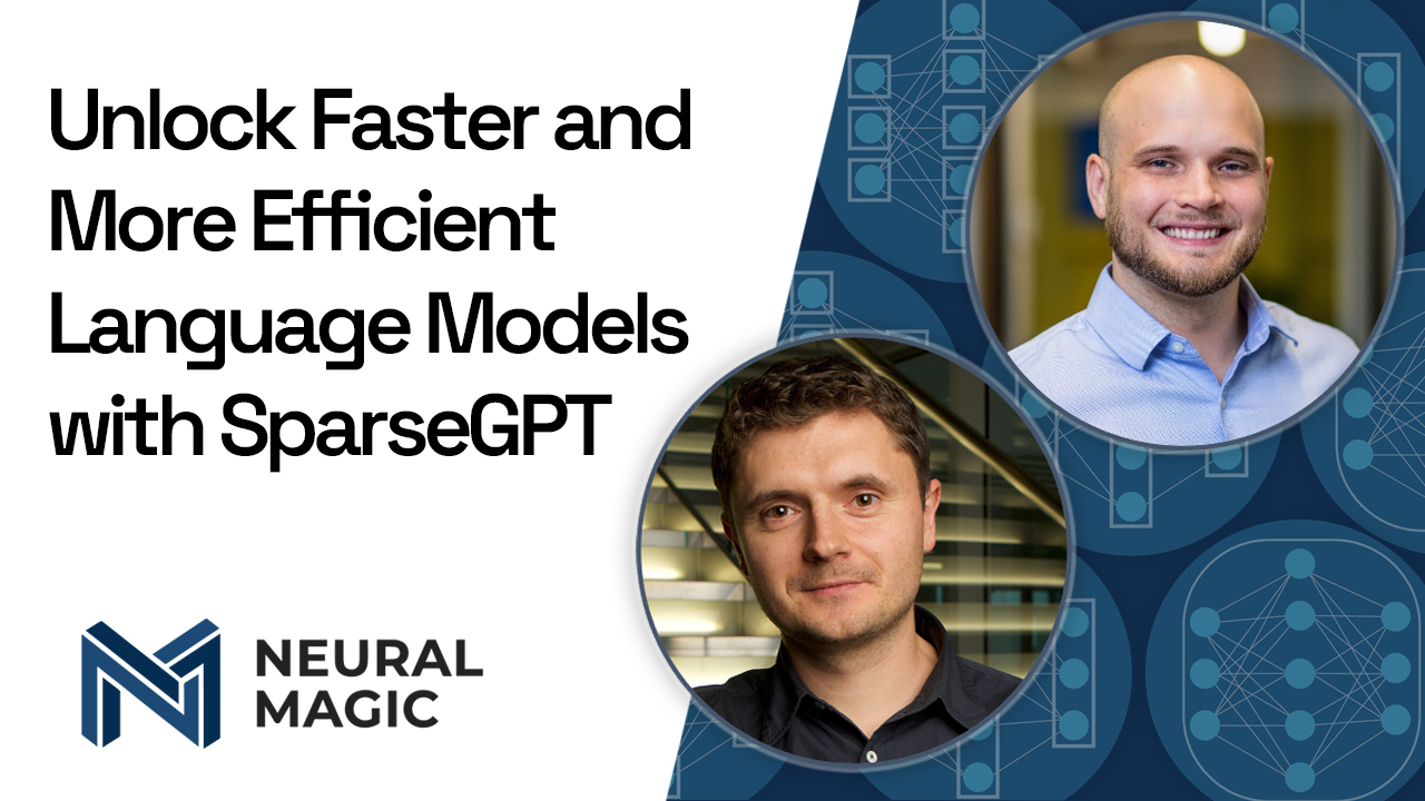Unlock Faster and More Efficient Language Models with SparseGPT